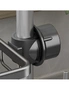 SOGA 2X Dark Grey Single Kitchen Sink Organiser Faucet Soap Sponge Caddy Rack Storage Drainer, hi-res