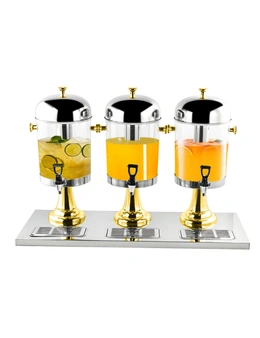 SOGA 2X Stainless Steel Dispenser Beverage Juicer Commercial
