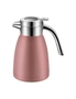 SOGA 1.2L Stainless Steel Kettle Insulated Vacuum Flask Water Coffee Jug Thermal Pink, hi-res