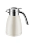 SOGA 1.2L Stainless Steel Kettle Insulated Vacuum Flask Water Coffee Jug Thermal White, hi-res