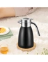 SOGA 2.2L Stainless Steel Kettle Insulated Vacuum Flask Water Coffee Jug Thermal Black, hi-res