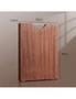 SOGA 26cm Rectangular Wooden Ebony Butcher Block Non-slip Chopping Food Serving Tray Charcuterie Board, hi-res