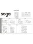 SOGA 4 Tier 12-Cube Black Portable Wardrobe Divide-Grid Modular Storage Organiser Foldable Closet, hi-res