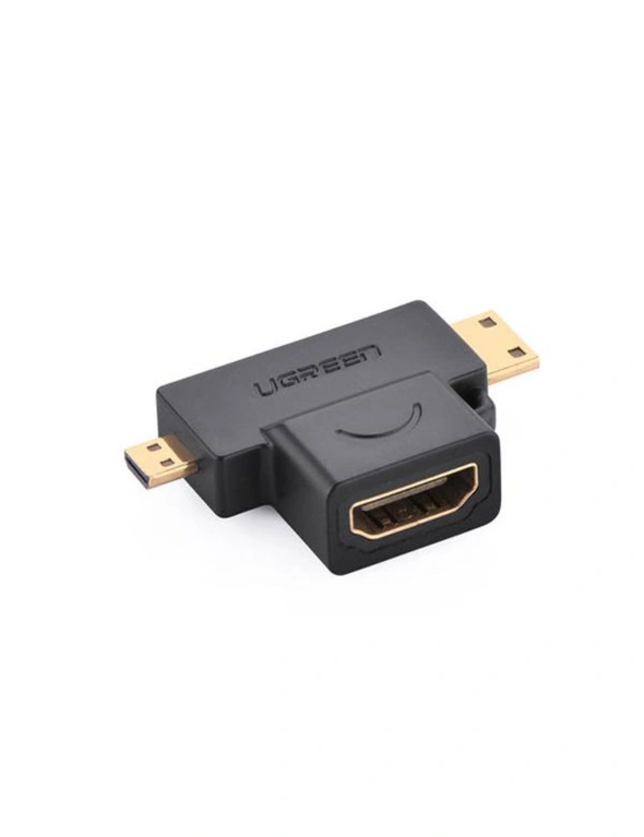 UGreen Micro HDMI + Mini HDMI Male to HDMI Female Adapter