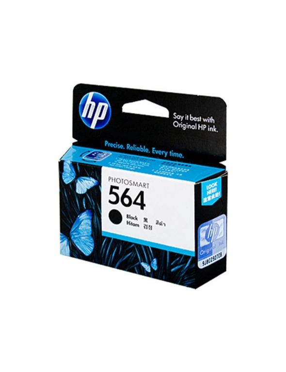 HP 564 Black Ink Cartridge CB316WA, hi-res image number null