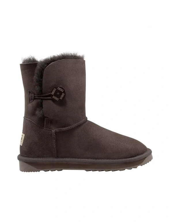 Comfort Me Australian Made Mid Bailey Button Ugg Boot, hi-res image number null