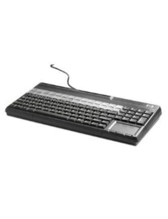 HP Pos Keyboard With Integrated Magnetic Stripe Reader, hi-res image number null