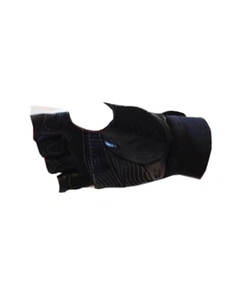 Morgan Sports Leather And Mesh Weight Gloves