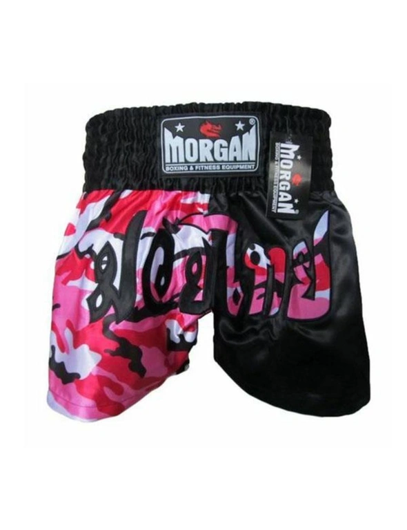 Morgan Sports 50 50 Diabla Muay Thai Shorts, hi-res image number null