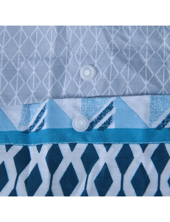 Australian Linen Company Polycotton Quilt Cover Set, hi-res image number null