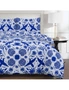 Australian Linen Company 100% Organic Cotton Quilt Cover and Pillowcases Bedding Set, hi-res