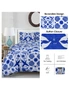 Australian Linen Company 100% Organic Cotton Quilt Cover and Pillowcases Bedding Set, hi-res
