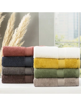 Renee Taylor Stella 650 GSM Bamboo Cotton 4 Piece Bath Towel