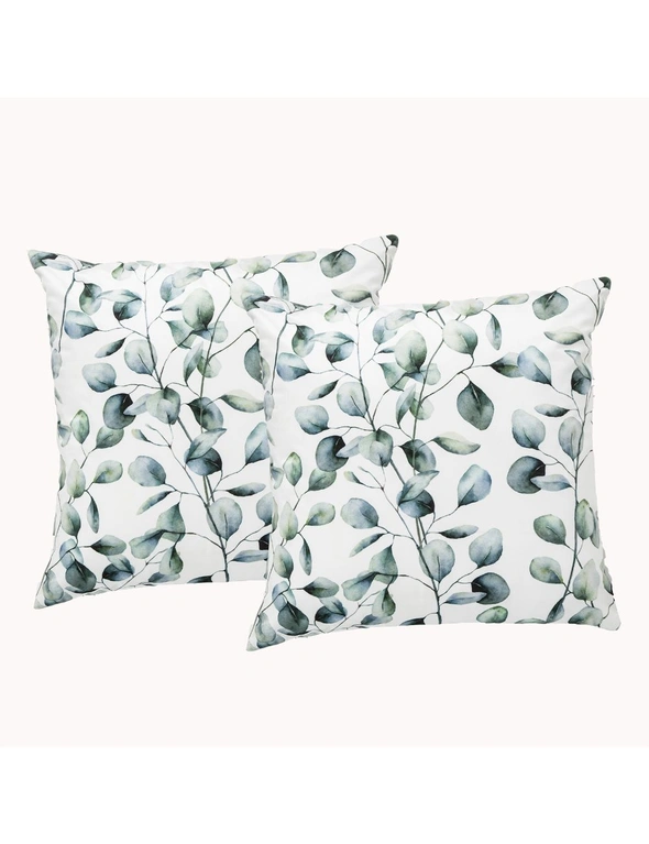 Renee Taylor Poly Velvet Printed Cushion Filled - Twin Pack, hi-res image number null