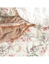 Renee Taylor Cavallo French Linen Printed Quilt cover set Banksia, hi-res