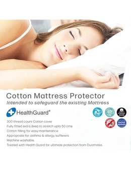 Renee Taylor Ultimate All Cotton Mattress Protector