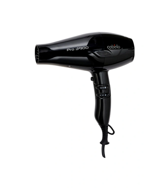 Cabello Professional Hair Dryer PRO 3900 Black, hi-res image number null
