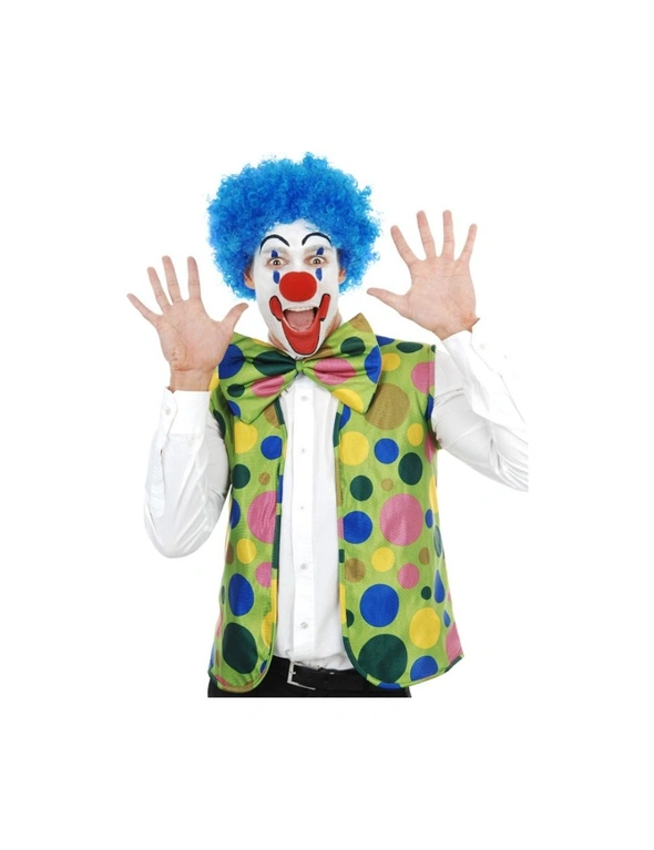 Accessory Set Clown Costume Circus Halloween Fancy Dress Cosplay Suit Outfit, hi-res image number null