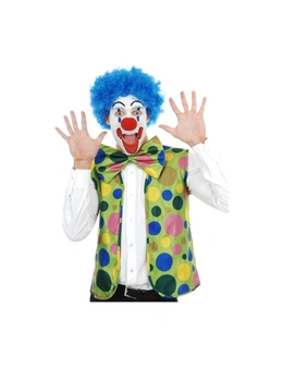 Accessory Set Clown Costume Circus Halloween Fancy Dress Cosplay Suit Outfit