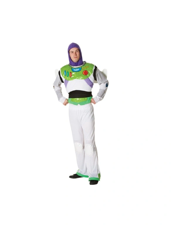 Adult Costumes Buzz Lightyear Fancy Dress Up Cosplay Halloween Party Outfit, hi-res image number null