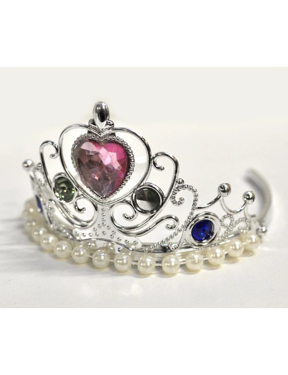 Tiara, Silver Jewels & Pearls, hi-res image number null