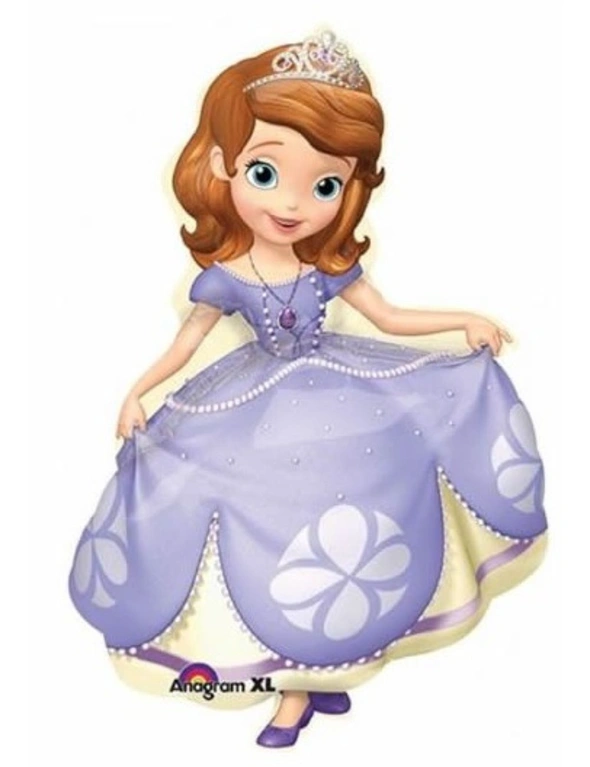 Balloon Foil Super Shape Sofia The First Disney Princess Helium Party Decoration, hi-res image number null
