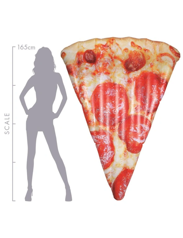 Inflatable Pool Toy - Pizza Slice, Giant, hi-res image number null