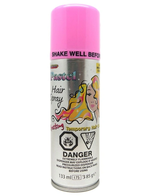Hair Spray - Coloured, Pastel Pink, hi-res image number null