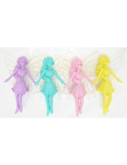 Party Toys - Fairies, Pastel 4 Pk
