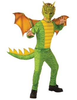 Child Costume Dragon Deluxe Small Fancy Dress Up Cosplay Halloween Party Outfit