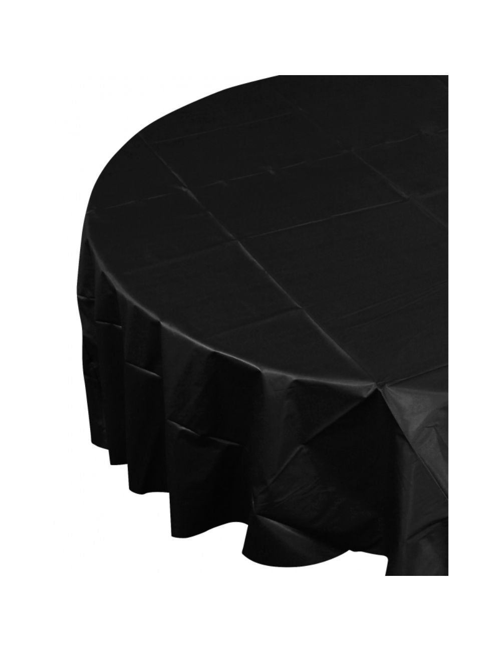 tablecloth-round-black-plastic-wedding-birthday-party-decorations-table