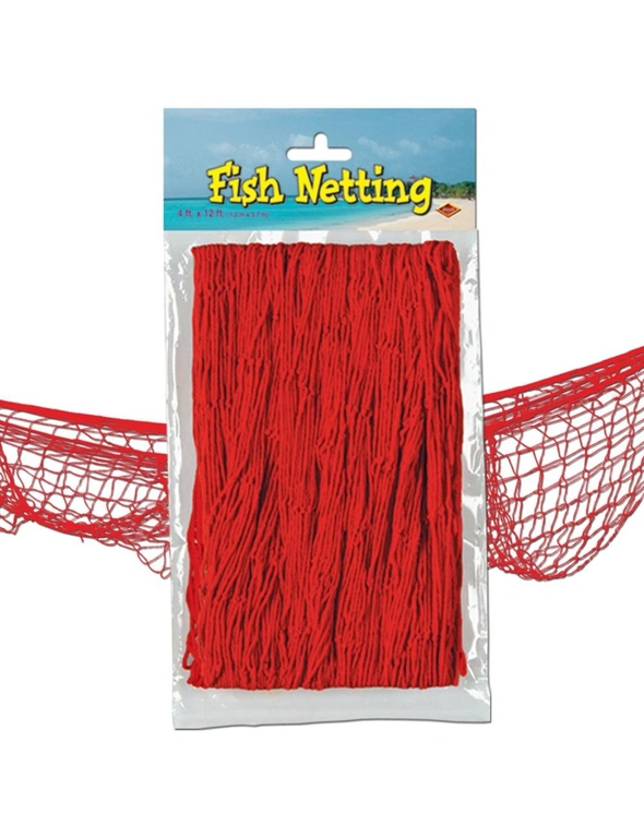 Fish Netting - Small, Red