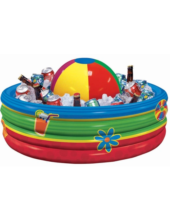 Inflatable Cooler - Beach Ball/Pool, hi-res image number null