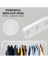 WING 50 Set Plus Hanger Multiple Clothes Rack Organizer Foldable -White, hi-res