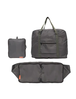 KOELE Shopper Bag Travel Duffle Bag Foldable Laptop Luggage KO-BOSTON - Khaki