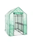 Home Ready Garden Greenhouse Walk-In Shed PE Apex 1.9x1.2x1.9M, hi-res