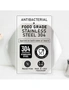 MOM'S STEEL Stainless Steel Chopping Cutting Board Antibacterial Food Grade Hexagon, hi-res
