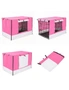 Paw Mate Cage Cover Enclosure for Wire Dog Cage Crate 30in - Pink, hi-res