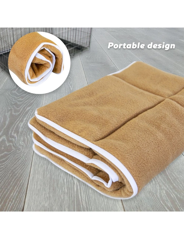 Paw Mate Pet Cushion Mat Dog Cat Pad 42in - Beige, hi-res image number null