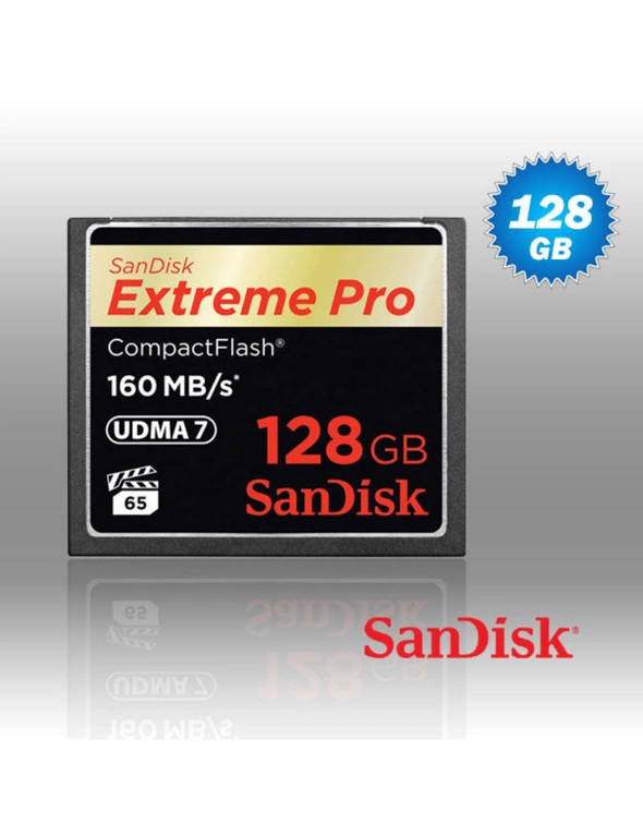 SanDisk Extreme Pro CFXP 128GB CompactFlash 160MB/s (SDCFXPS-128G