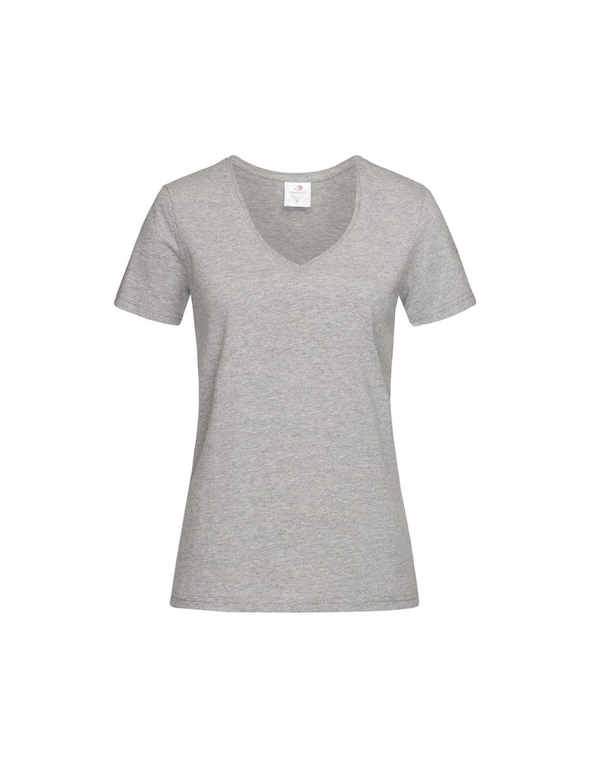 Stedman Womens/Ladies Classic V Neck Tee, hi-res image number null