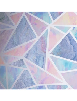 Arthouse Pastel Geometric Glitter Wallpaper
