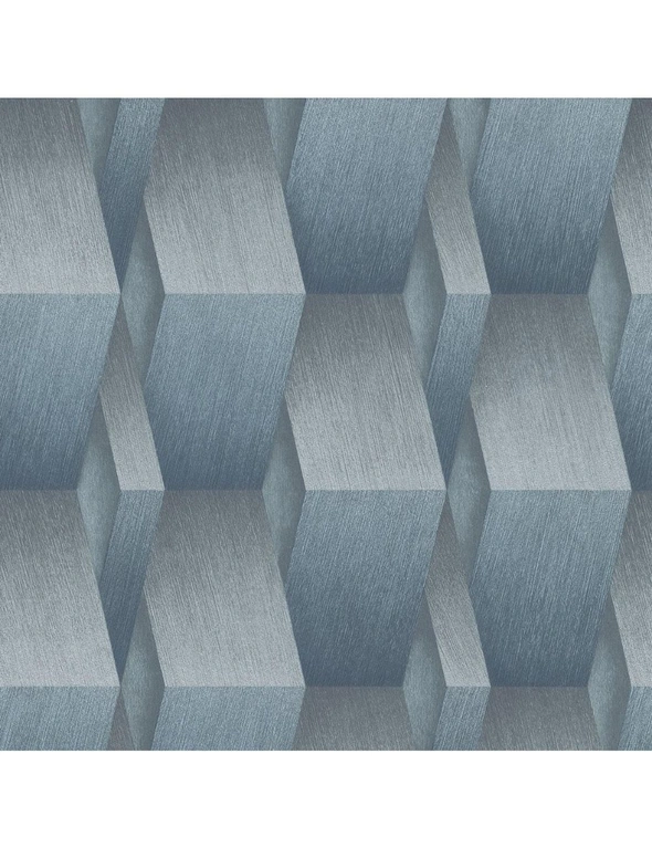 Erismann 3D Geometric Textured Wallpaper, hi-res image number null