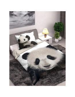 Cotton Panda Duvet Cover Set