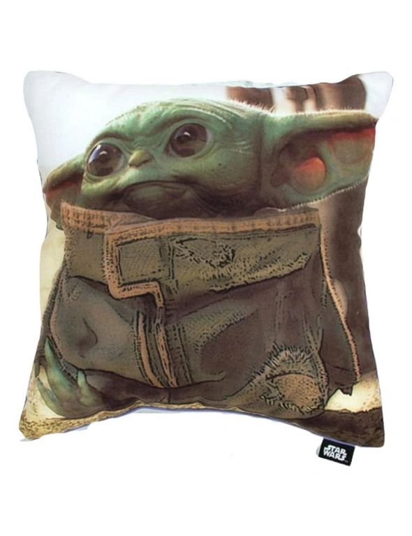 Star Wars: The Mandalorian Baby Yoda Filled Cushion, hi-res image number null