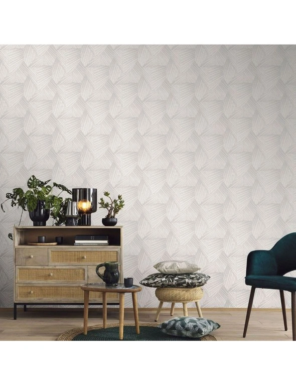 Elle Decoration Geometric Triangle Textured Wallpaper, hi-res image number null