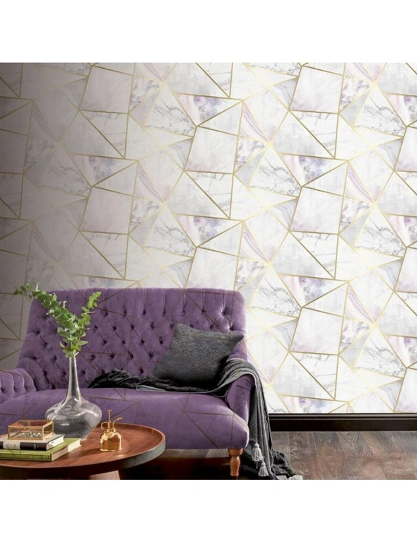 Arthouse Fragments Geometric Wallpaper, hi-res image number null