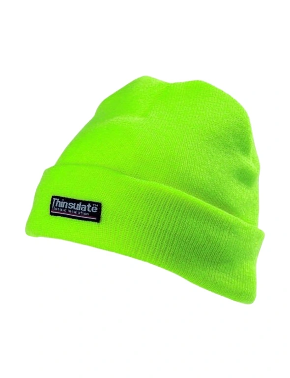 Yoko Unisex Hi-Vis Thermal 3M Thinsulate Winter Hat, hi-res image number null