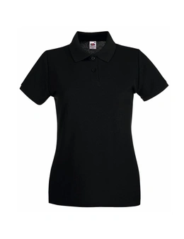 Fruit Of The Loom Ladies Lady-Fit Premium Short Sleeve Polo Shirt