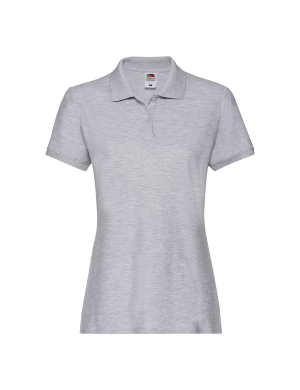 Fruit Of The Loom Ladies Lady-Fit Premium Short Sleeve Polo Shirt, hi-res image number null